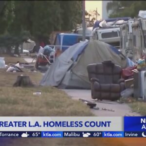 L.A. homeless count reveals uptick in unhoused residents