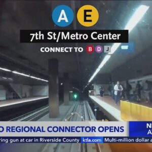 L.A. Metro Regional Connector opens