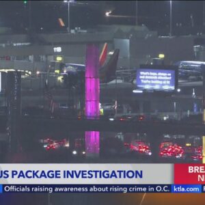LAX terminals cleared after evacuation due to suspicious package