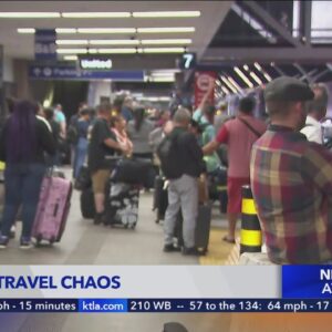 Major flight delays at LAX expected over July 4th weekend