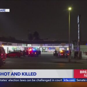 Officers fatally shoot man they say opened fire in their direction