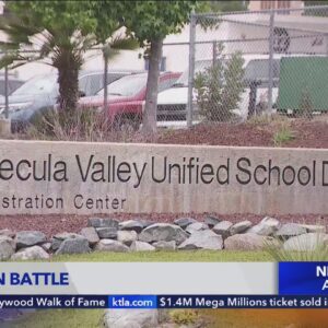 Gov. Newsom embroiled in book ban battle with Temecula Valley School District official