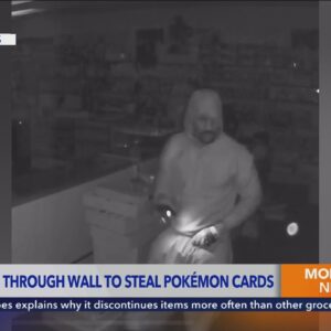 Police search for thief who stole rare Pokémon cards in Hemet