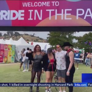 Pride in the Park celebrations continue in downtown L.A.