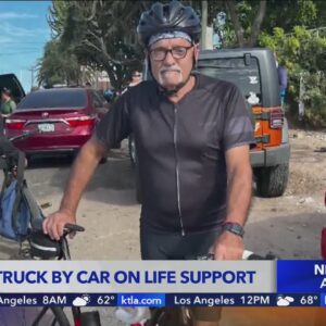 Reseda father struck by car on life support