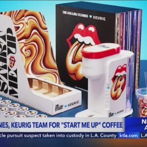 Rolling Stones, Keurig team up for 'Start Me Up' coffee