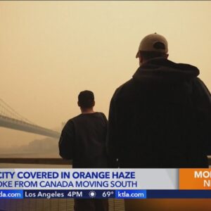 Smoky haze blanketing U.S. and Canada could last into the weekend