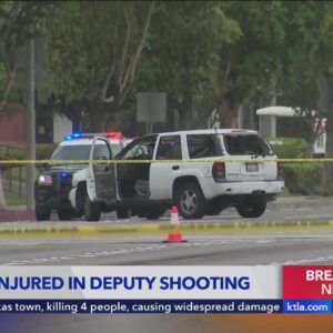 Suspect injured in deputy shooting near L.A. casino