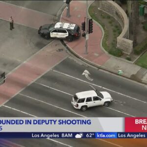 Suspect shot, wounded by deputy in Bell Gardens