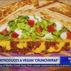 Taco Bell introduces vegan Crunchwrap