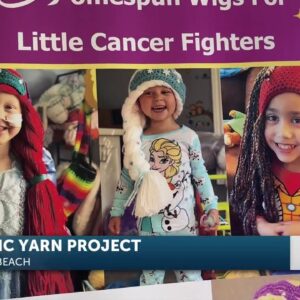 The Magic Yarn Projects creates crochet wigs for youth cancer patients