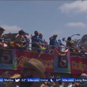 Thousands pack WeHo for Pride celebrations