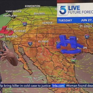 Triple digit temps expected by Fourth of July Weekend