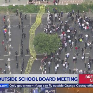 Fights break out outside Glendale school board meeting on Pride curriculum