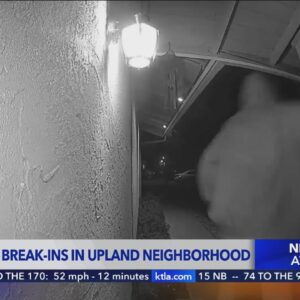Upland residents on edge after attempted break-ins