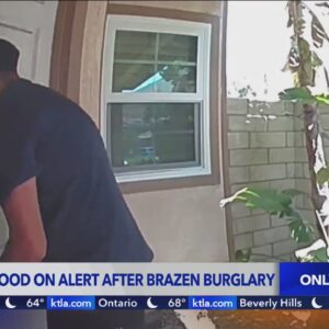 Ventura County neighborhood on alert after broad daylight burglary