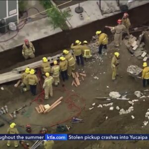 Worker dies after getting crushed by concrete wall