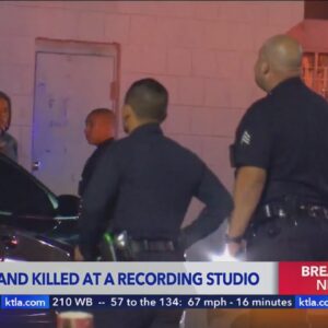 1 dead in apparent music studio shooting in downtown Los Angeles