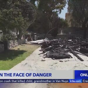 19-year-old helps Upland couple escape burning home