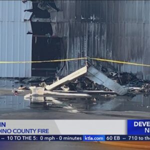 3 dead in San Bernardino County plane crash