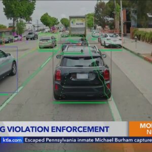AI cameras spot cars in bus lanes and issue tickets