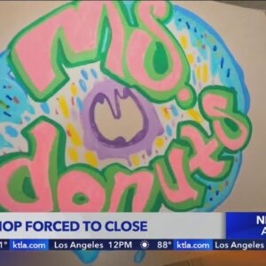 Beloved L.A. neighborhood donut shop being evicted