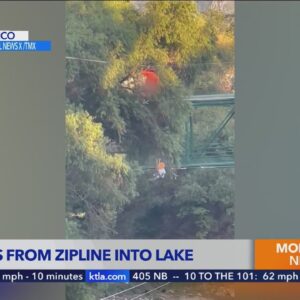Caught on video: child falls from zipline in Mexico