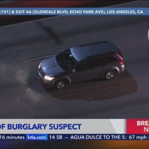 CHP pursues burglary suspects out of Orange County