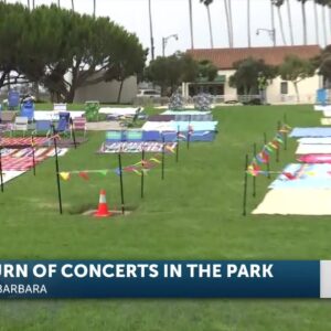 Concerts in the park return in Santa Barbara