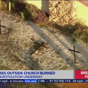 Crosses burned at Southern California church