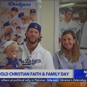 Dodgers hold Christian Faith and Family Day