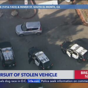 Driver of allegedly stolen Kia leads deputies on multi-city pursuit