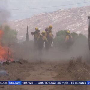 Firefighters prep for increased risk of wildfire as heat wave intensifies
