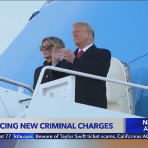 Former President Trump facing new charges