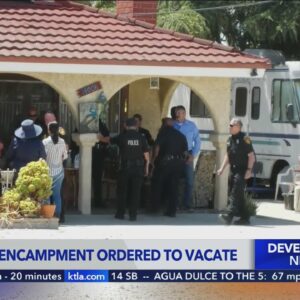 Homeowner, residents of illegal RV encampment ordered to vacate