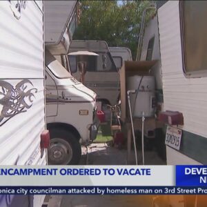 Illegal RV encampment in Sylmar ordered to vacate