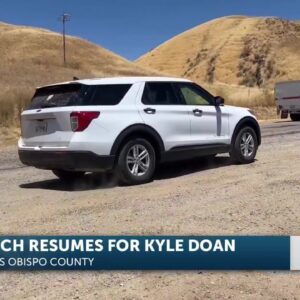 Kyle Doan search wraps up in San Luis Obispo County over the weekend