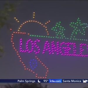 Drones replaced fireworks at Fourth of July celebrations across Los Angeles area