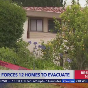 Landslide forces 12 homes to evacuate in Rolling Hills Estates