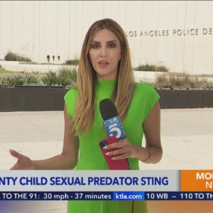 LAPD announces massive child sex abuse crackdown