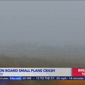 Small business jet carrying six people crashes near French Valley Airport