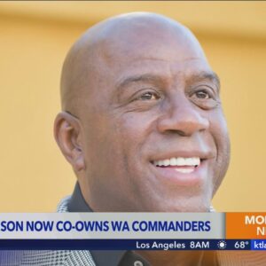 Magic Johnson officially a new co-owner of Washington Commanders