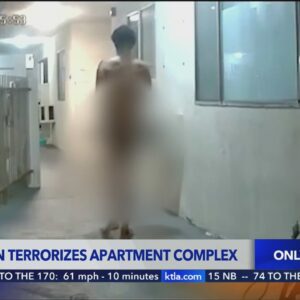 Man caught on camera naked, terrorizing L.A. residents