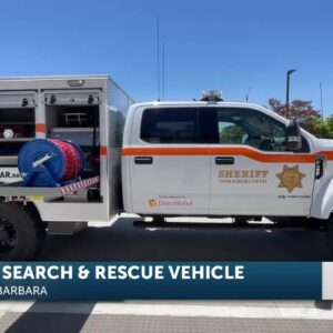 New search and rescue vehicle unveiled at Direct Relief Headquarters