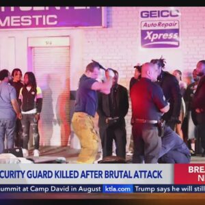 Nightclub security guard beaten to death in Hollywood