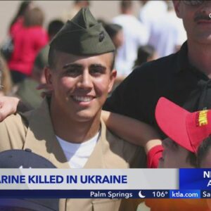 Orange County former Marine killed in missile strike in Ukraine