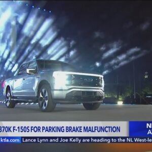 Ford recalls 870K F-150 pickups in U.S. due to parking brake malfunction