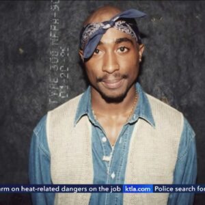 Police in Las Vegas search home in connection with Tupac Shakur murder