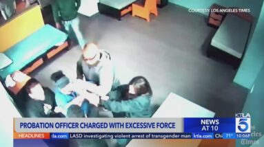 Probation officer charged with excessive force on a minor