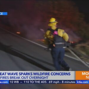 Recent brush fires ignite wildfire concerns in SoCal